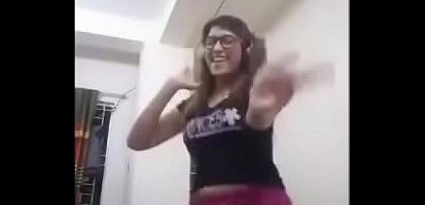 Jacqueline College student Came girl Hot Dance